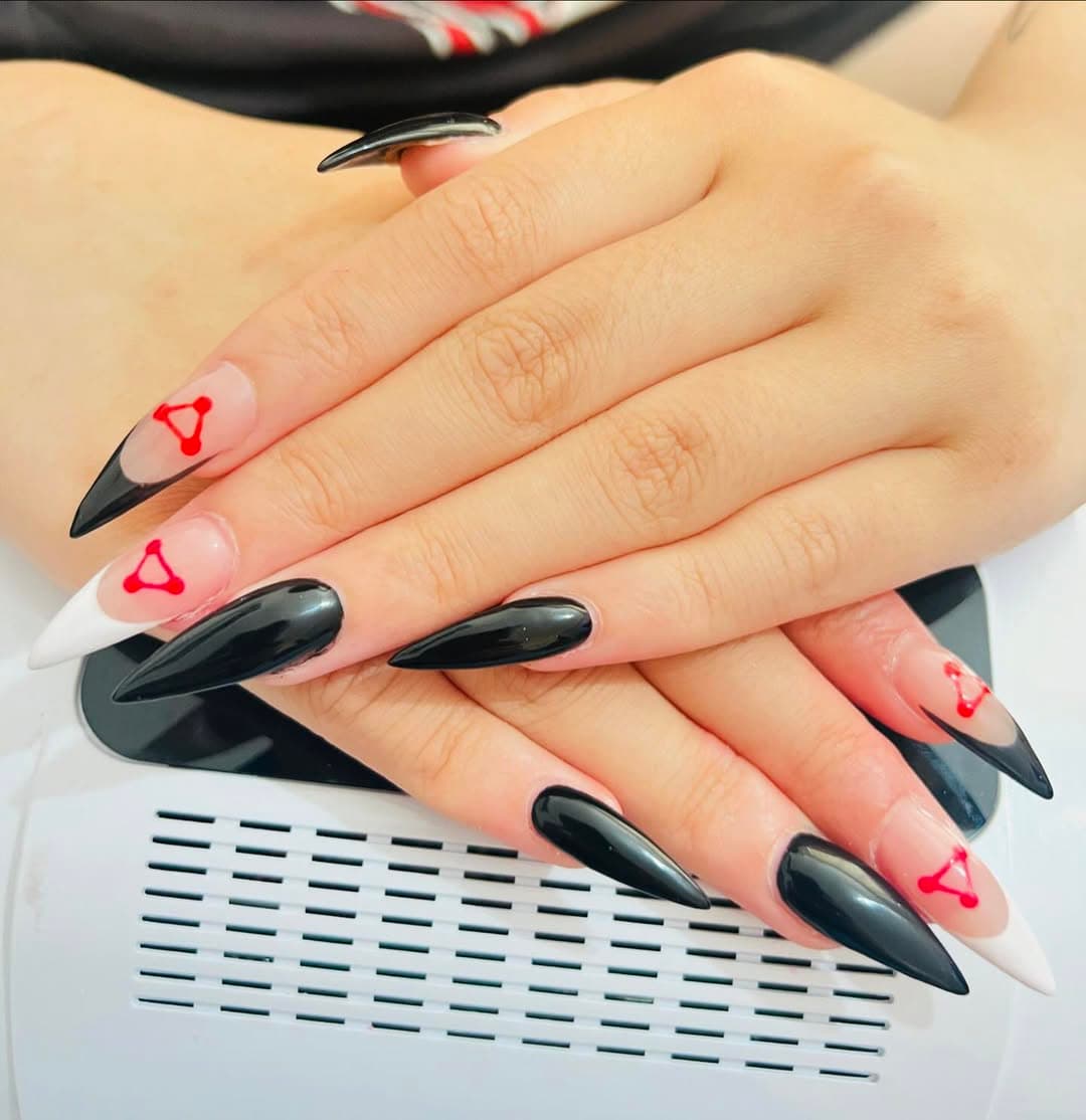Classic french manicure
