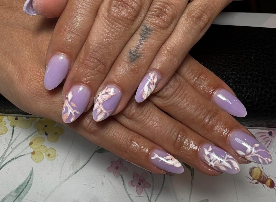 Detailed nail art